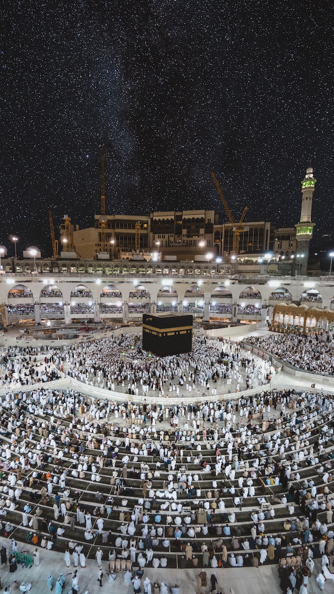 Kaaba praying ground
