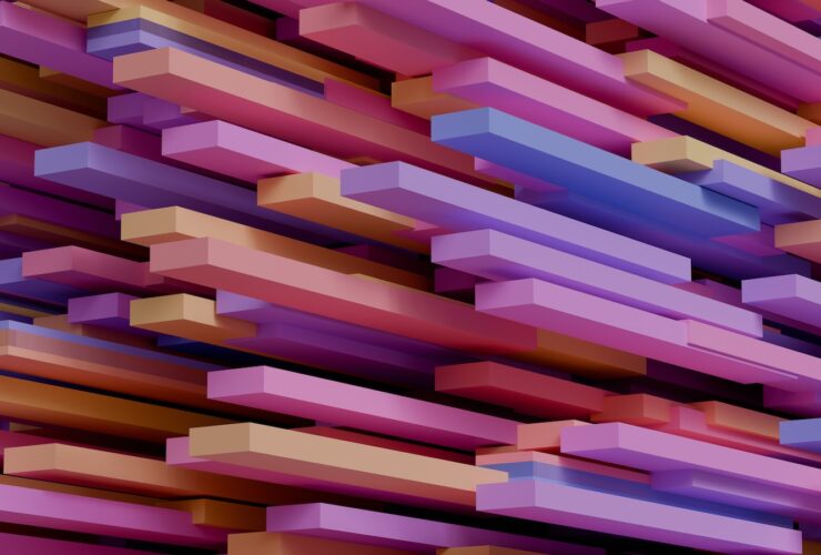 a very colorful abstract background with a lot of blocks