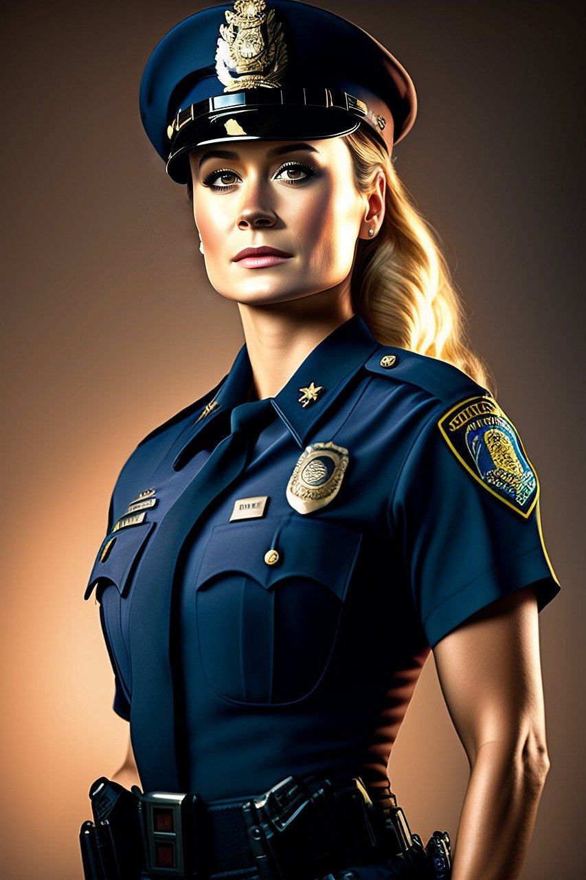 police, police officer, woman